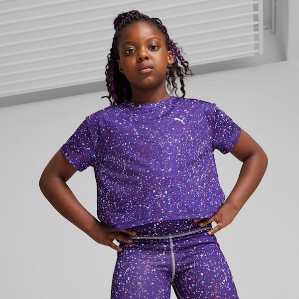 Camiseta Puma para Niños: Estilo Corto y Divertido para Tus Pequeños Héroes.